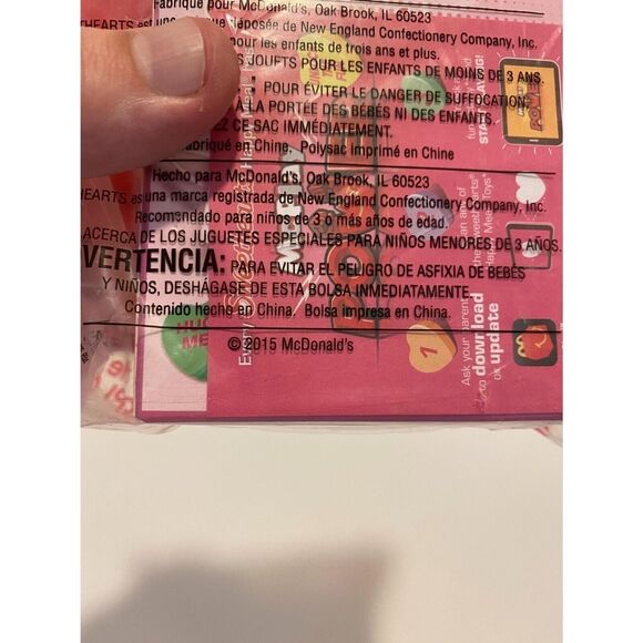 McDonald’s 2015 Sweethearts Hug Me #7 Plush Happy Meal Toy - Picture 5 of 5